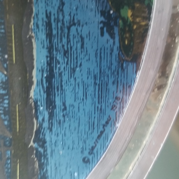 Glassmasters hanging stained glass art. From 1978s Our American Heritage Series. - Picture 2 of 4